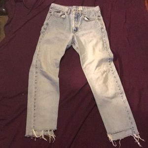 Calvin Klein jeans (diy)